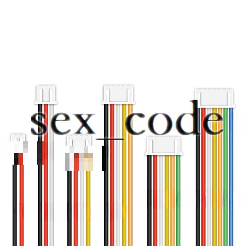 5PCS New XH2.54 2P Single-ended wire 10CM 20CM 30CM Electronic wire 3-10P 12P#TT
