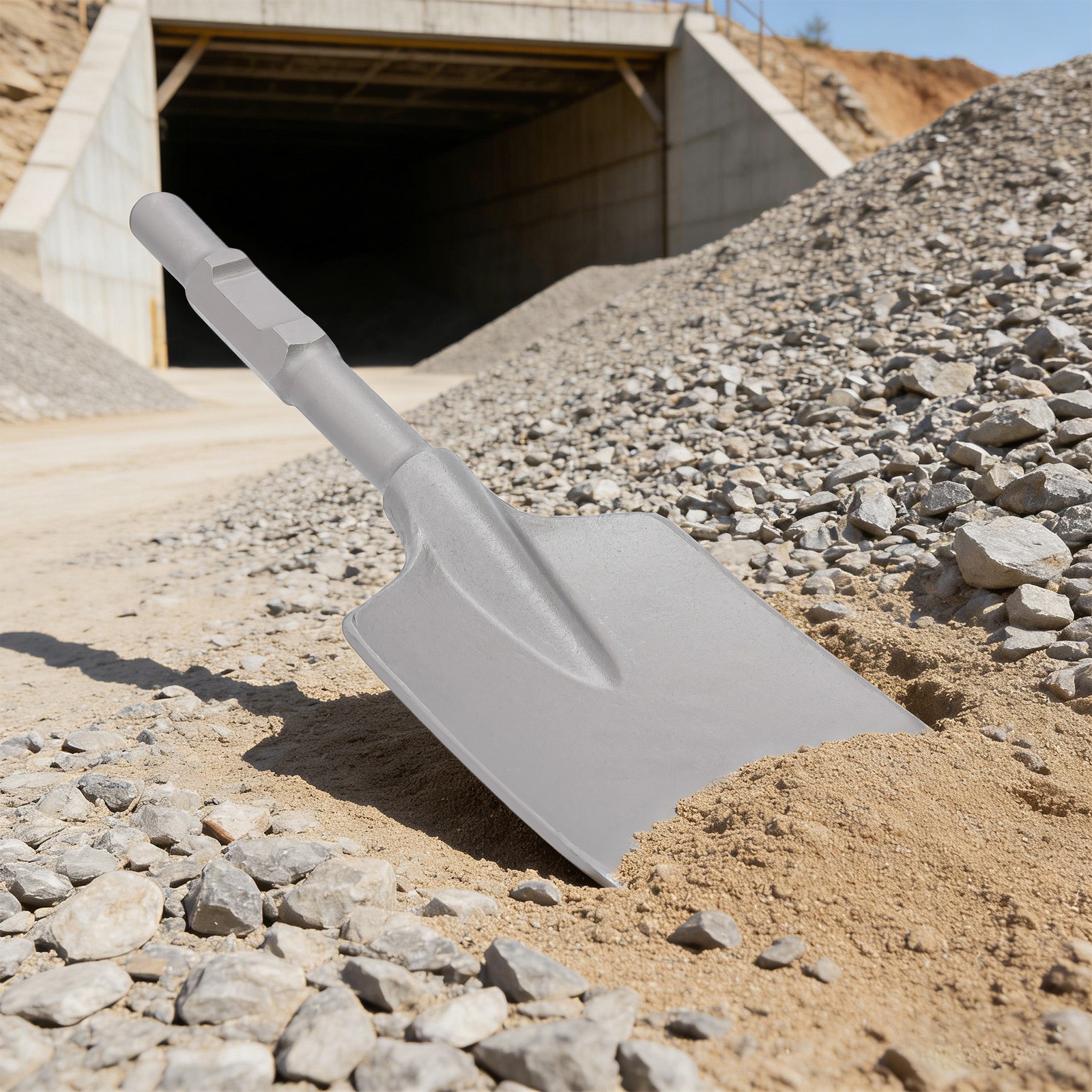 US Jack Hammer Clay Spade Shovel Chisel Bit 1-1/8″ Hex Shank Demolition Hammer