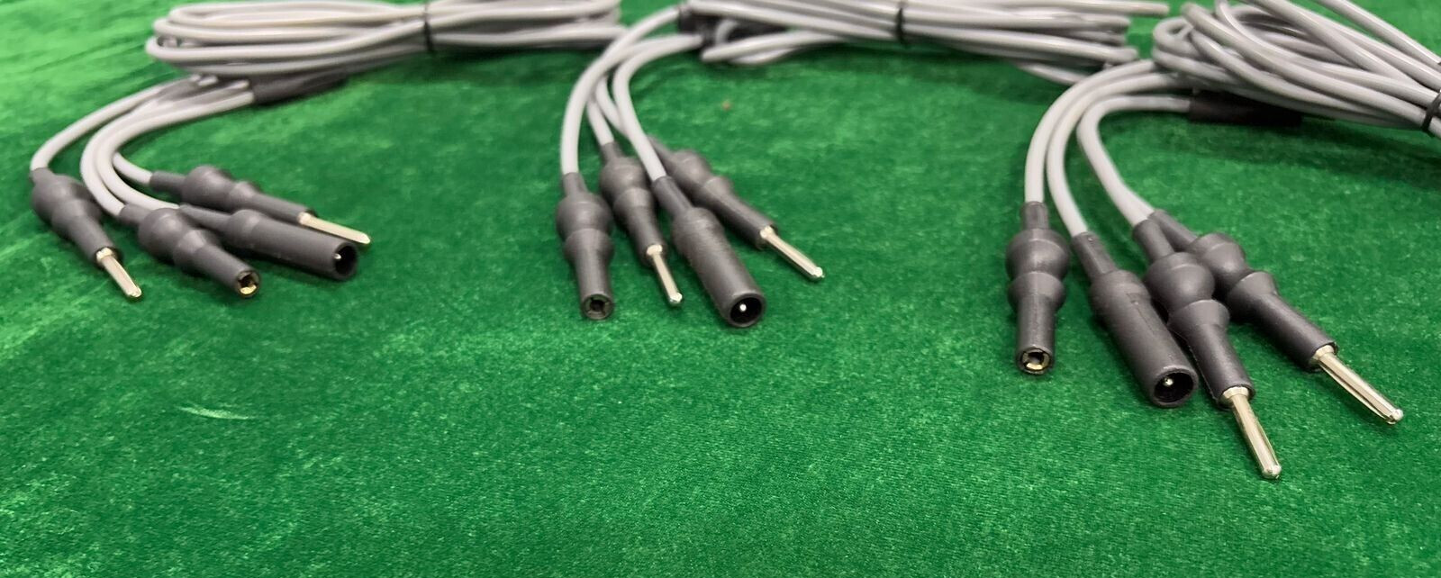 3pc Laparoscopic TURP Single Stem Bipolar Cable 4mmx300cm Reusable Instruments