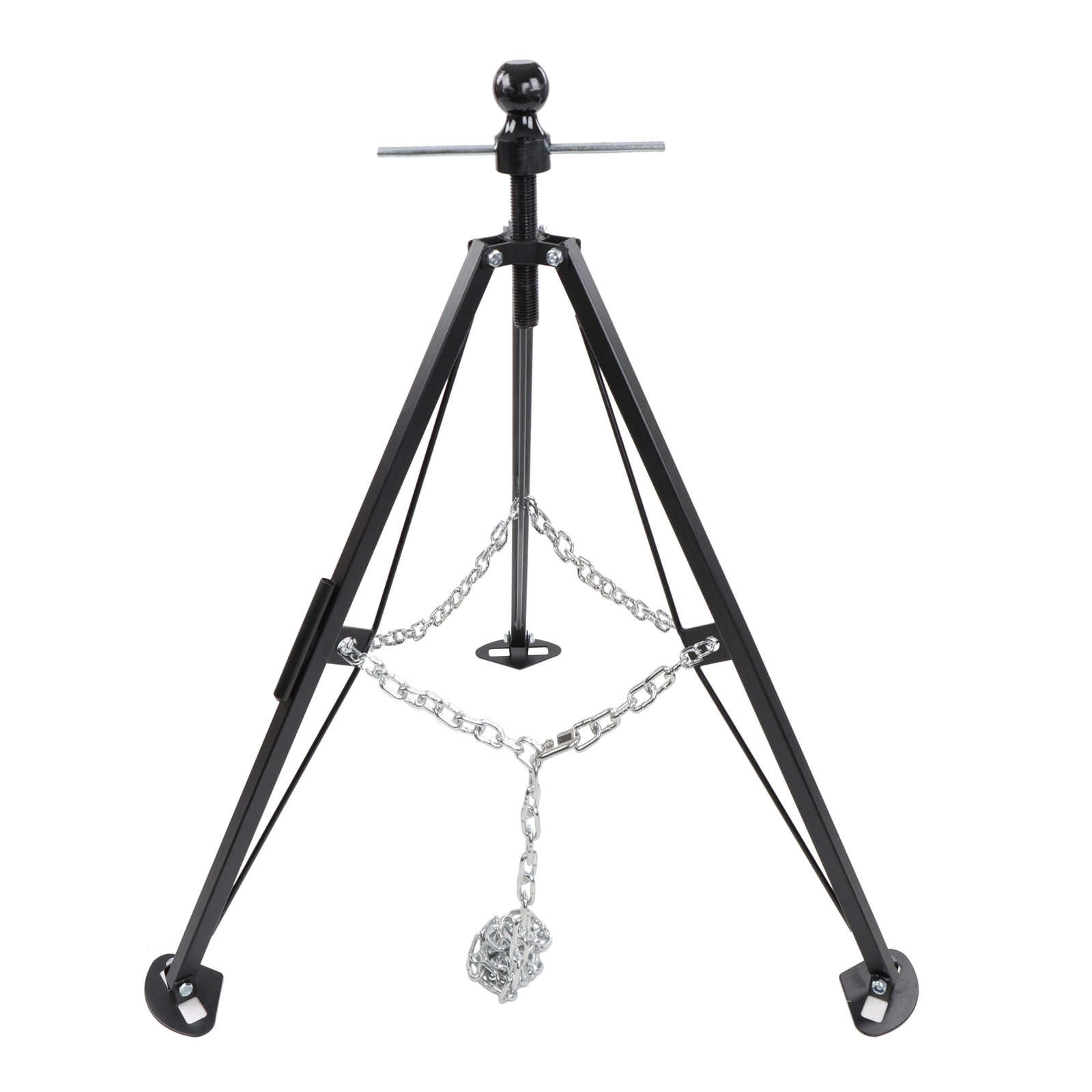 Clearance-Dumble Gooseneck RV Stabilizer Tripod – 7500lb Cap Ball Joint