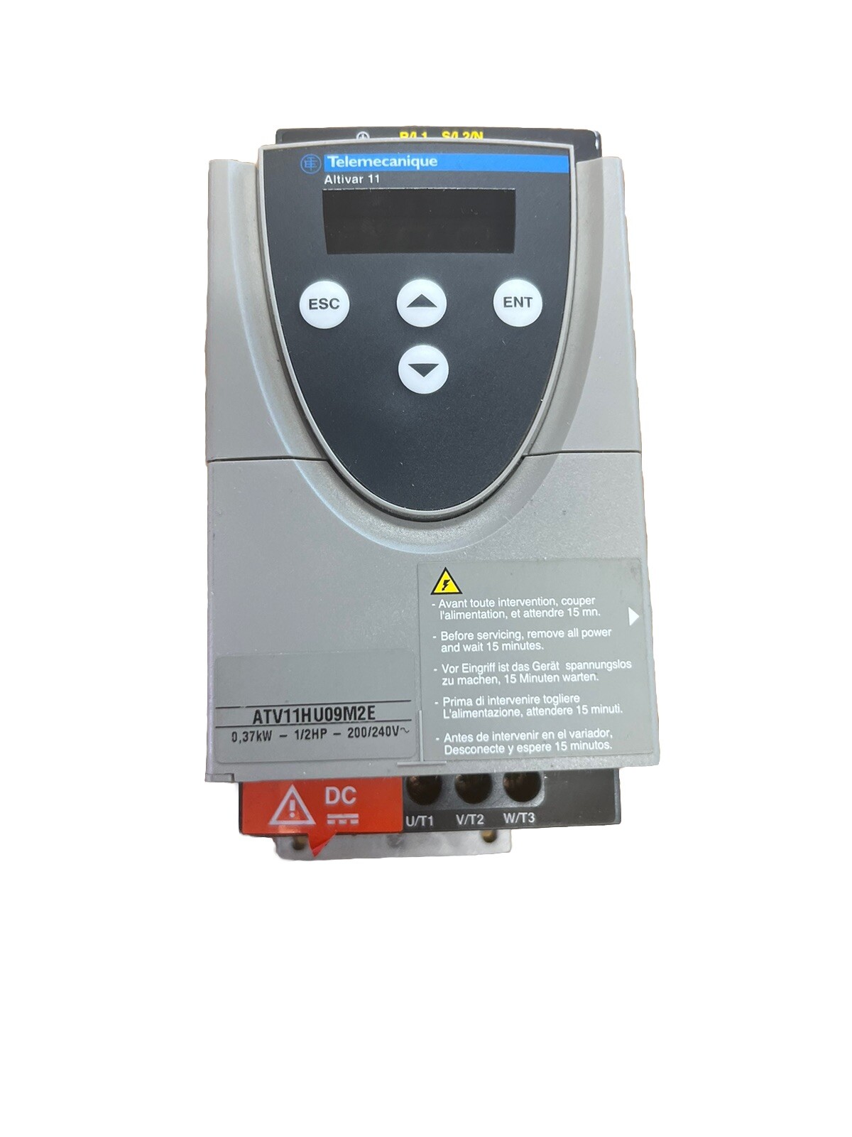 Telemecanique Altivar 11 ATV11HU09M2E Variable Speed Drive