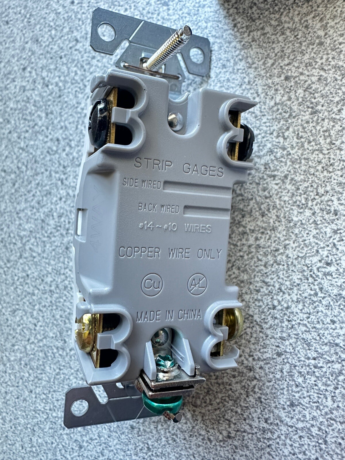 NEW Case lot 50 EATON 1242-7W-BOX 4-Way Toggle Switch White 15A 120/277V Qty. 50
