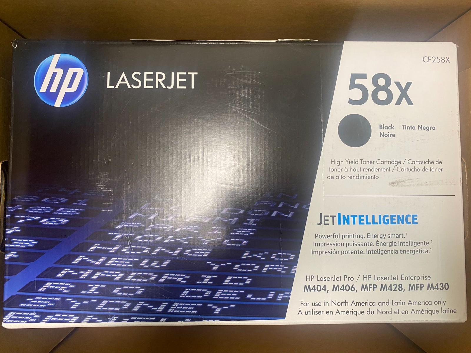 Genuine HP 58X (CF258X) High Yield Black Toner Cartridge No Extra Charges ✅