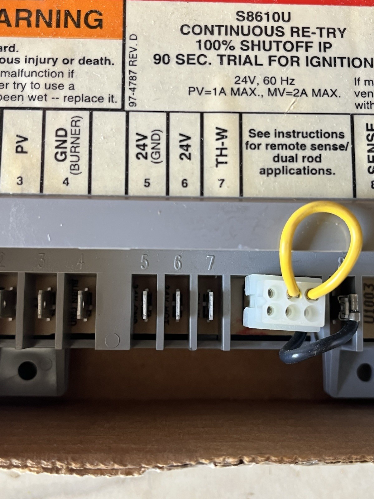 Genuine Honeywell S8610U 1003 Universal Replacement Intermittent Pilot Module