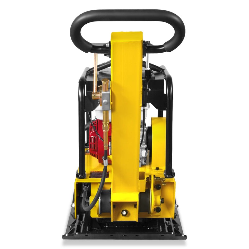 GX160 Reversible Plate Compactor with Wheel Kit and Extension Plates， PC150H
