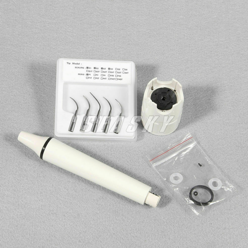 FDA Dental Ultrasonic Scaler Handpiece + 2 Bottles for EMS fit Cavitron