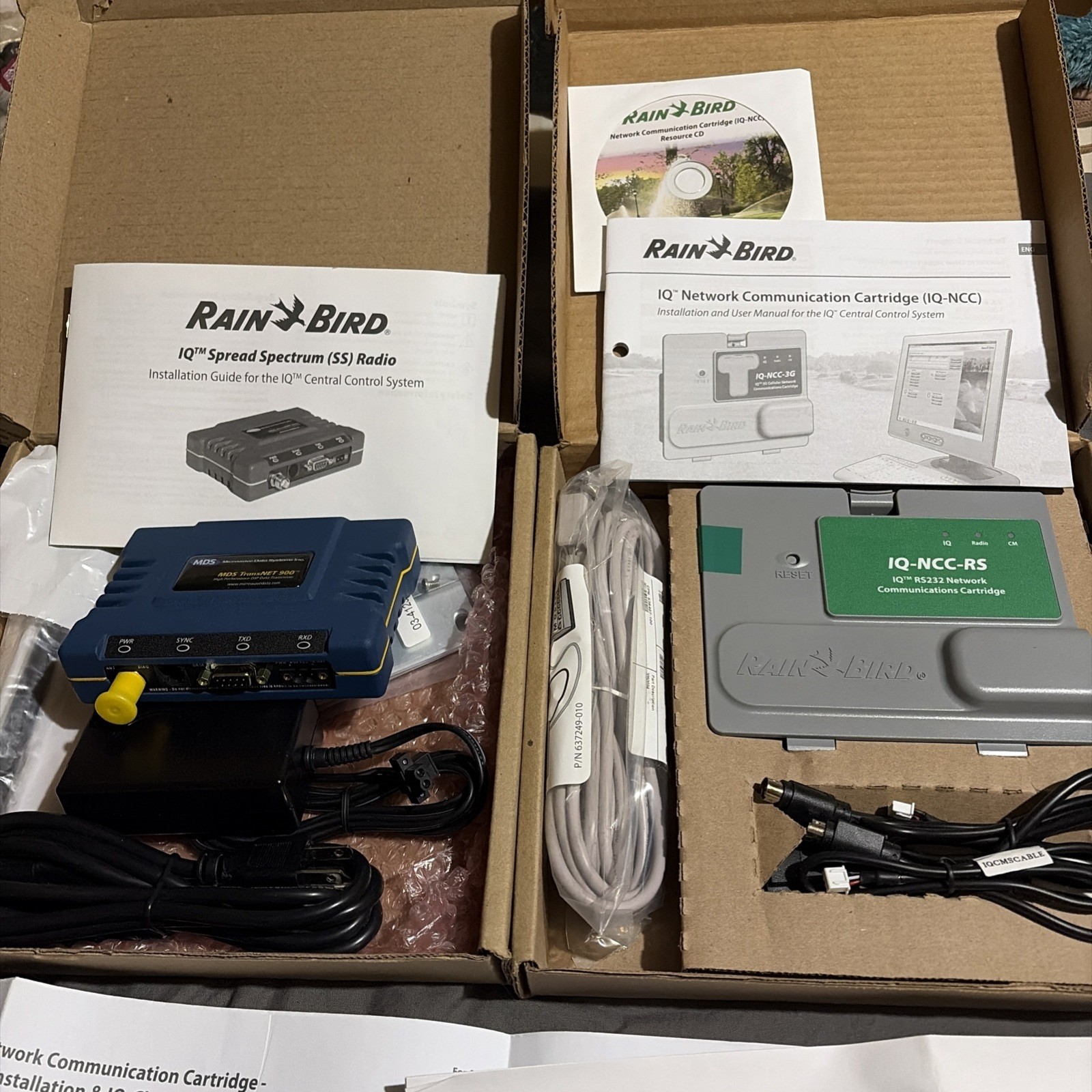 Rain Bird IQ Network Communication Cartridge and IQ Spread Spectrum Radio