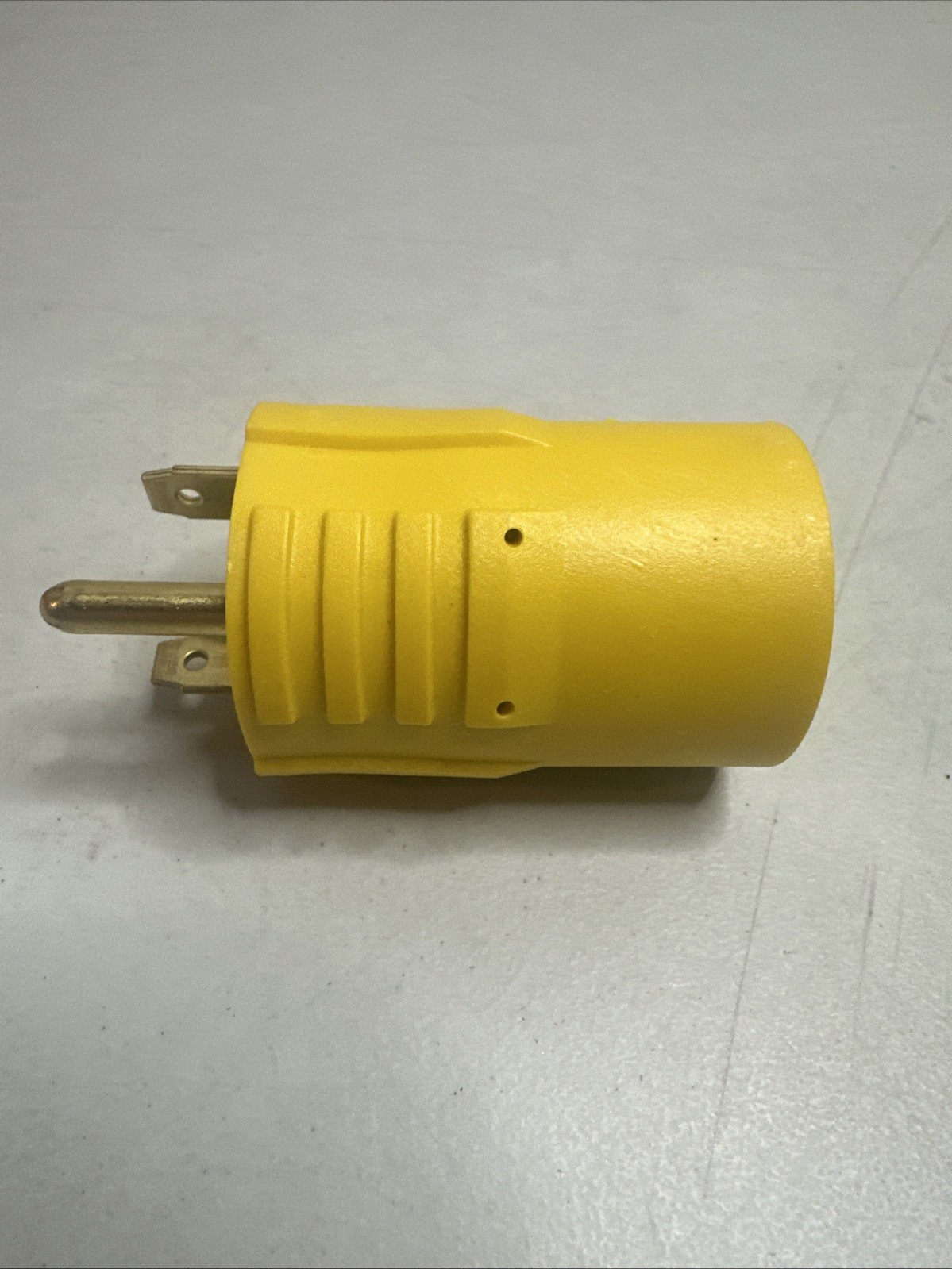 TT-30P to L14-30R 1-Piece Adapter, RV 30A TT-30 Male Plug to Generato