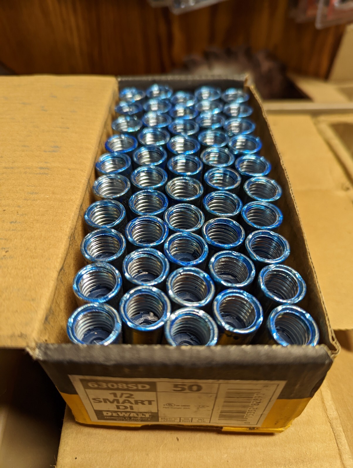 DeWalt Drop In Anchor 6308SD 1/2″ Smart DI 50-pack, lot of 50 Pieces, New