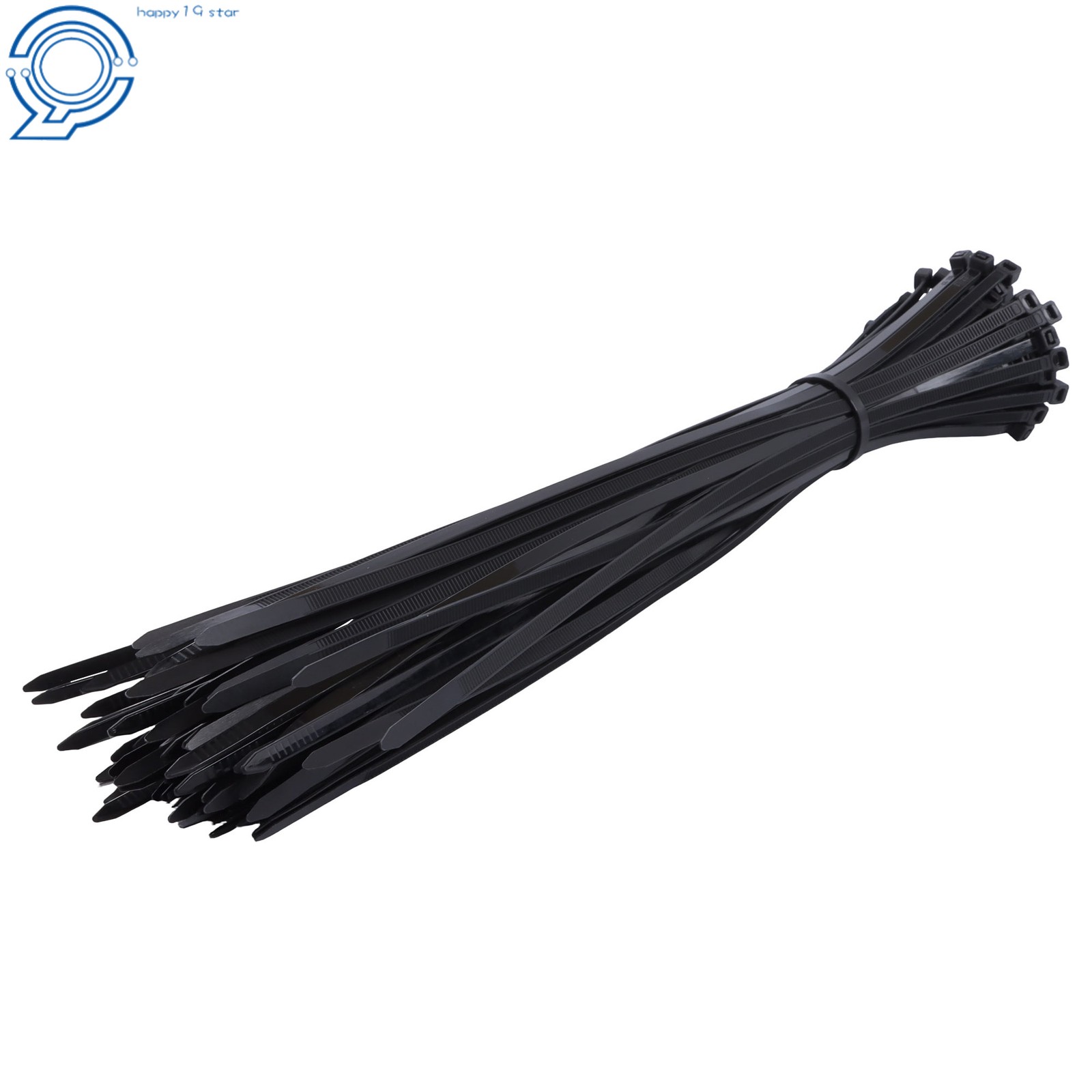Zip Ties 1200pcs Nylon 14″ Heavy Duty 50lb Self-Locking Cable Ties Width 0.18in