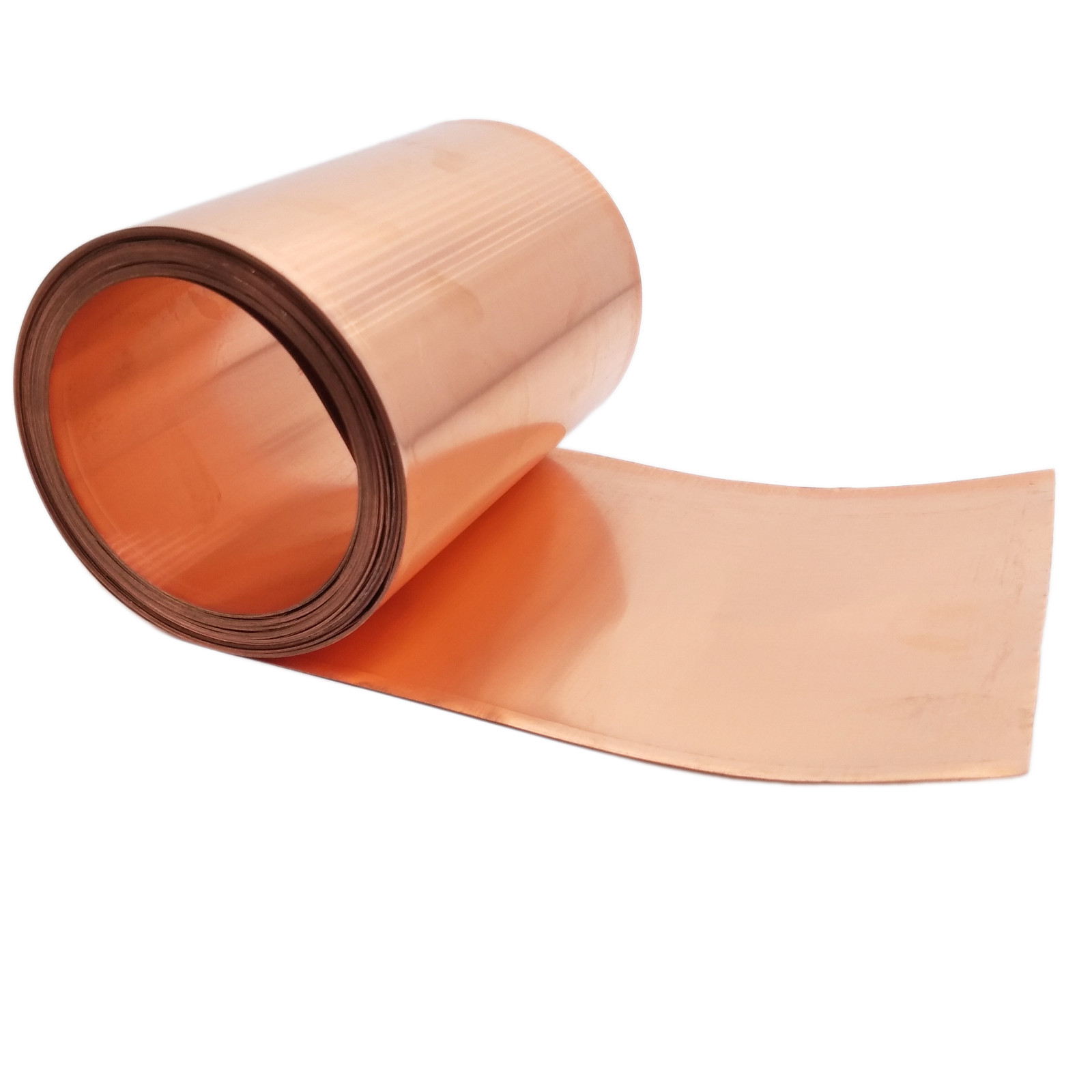 US Stock 0.08mm x 100mm x 1000mm 99.9% Pure Copper Cu Metal Sheet Foil