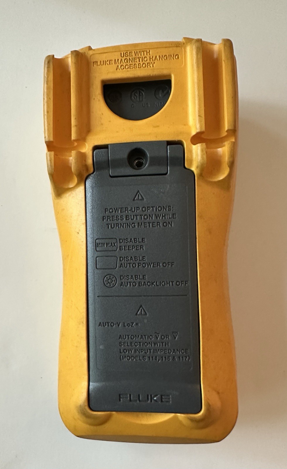 Fluke 115/322 True RMS HVAC Multimeter and Clamp Meter Combo Kit