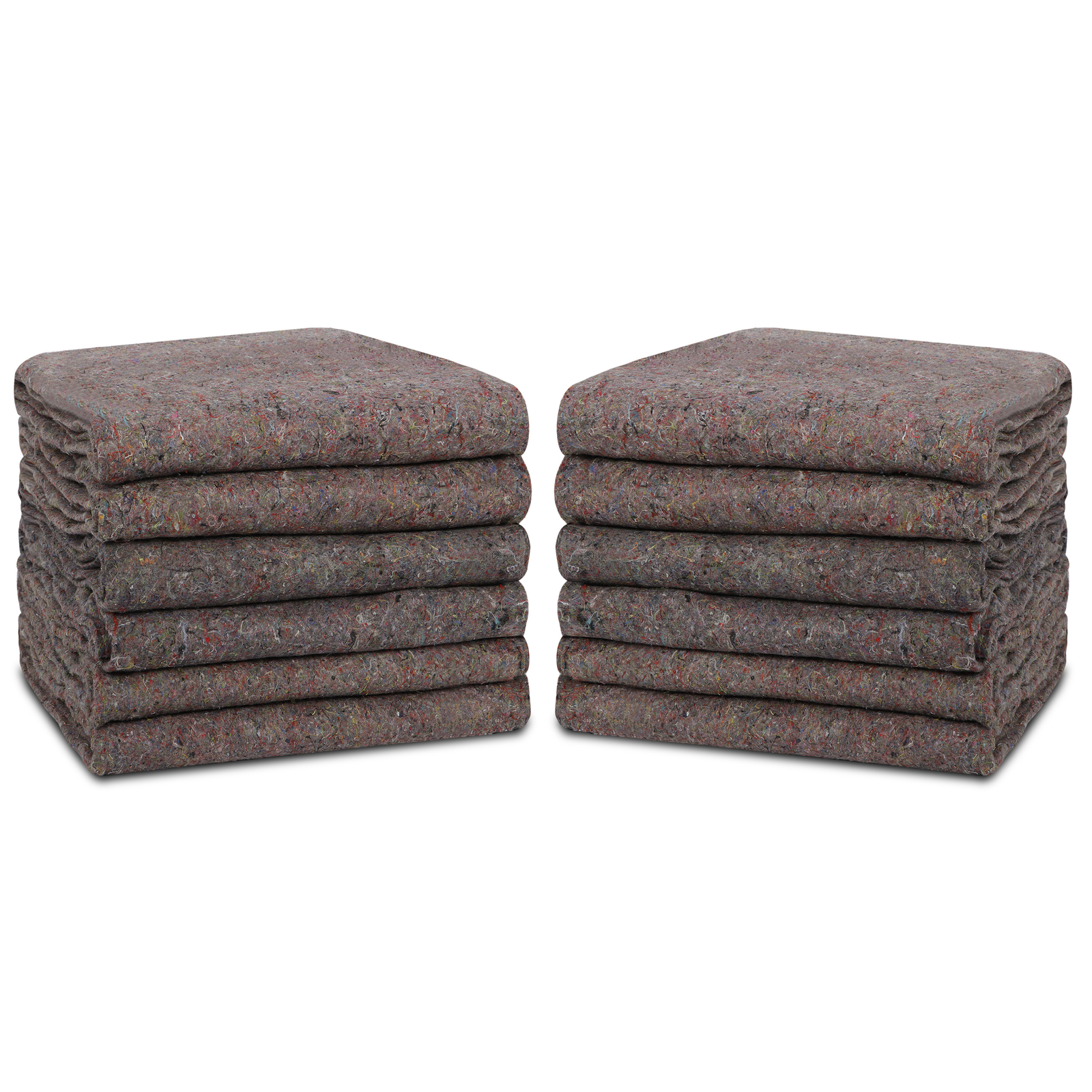 Moving Blankets Pro Economy 12 Pack Grey Shipping Furniture Pads 54″ x 72″