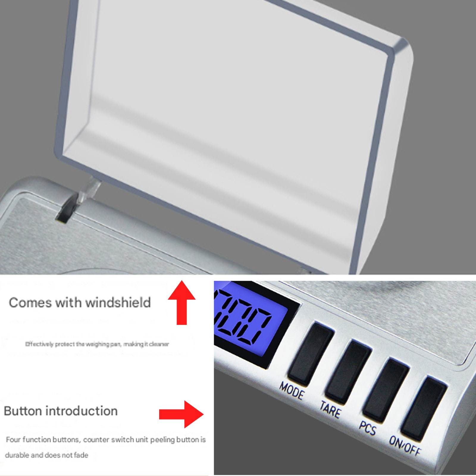 Smart Weigh 20g x 0.001 grams, High Precision Milligram ScaleTmnT