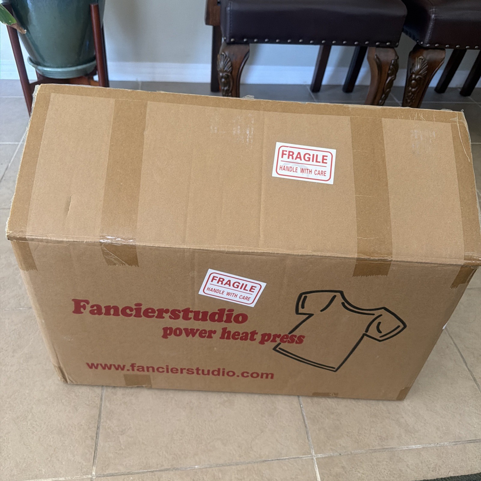 Fancierstudio 15×15 inch Power Heat Press
