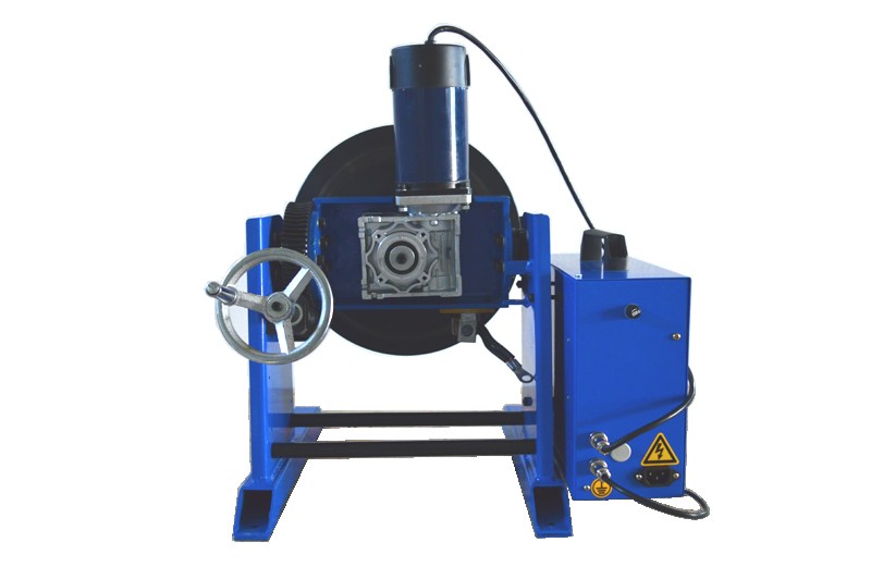 110V 30kg Capacity Welding Positioner for Metal Fabrication with 200mm Chuck