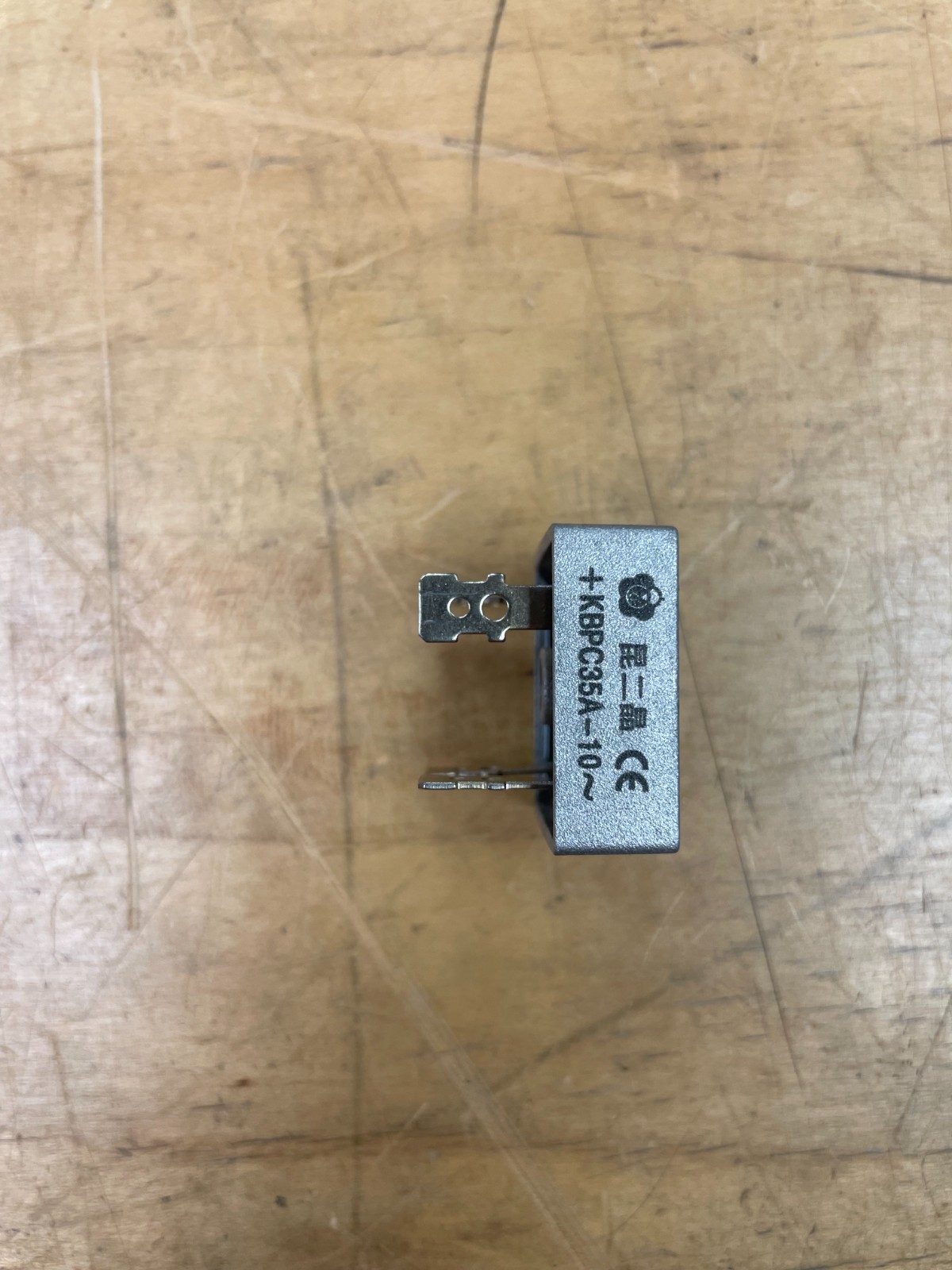 Envistia Mall Metal 4-Pin Bridge Rectifier, Silver – KBPC35A-10