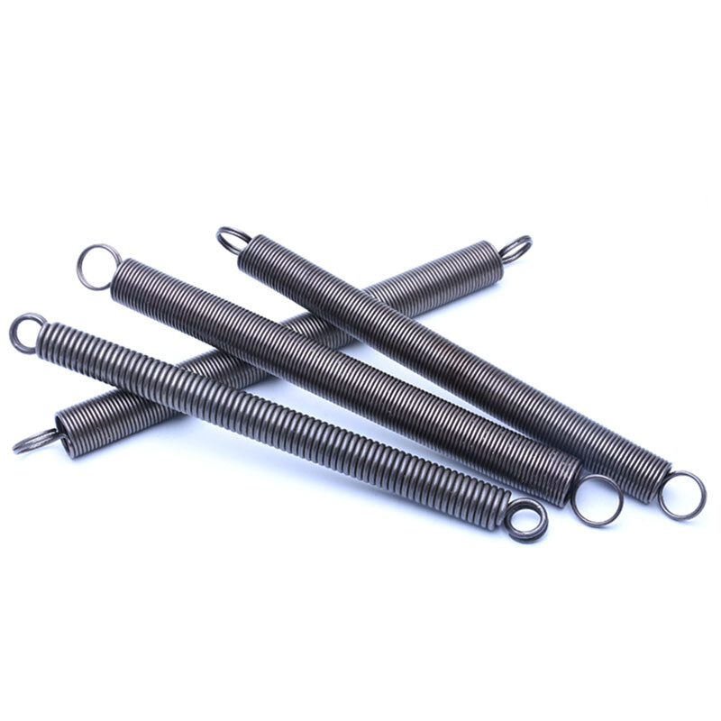 300mm Spring Steel Extension Springs Expansion Tension Spring Wire Dia 0.3-5mm