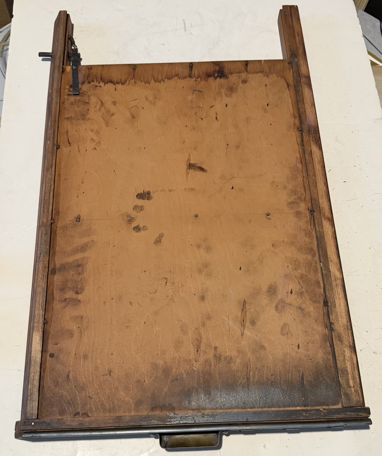 Ludlow Vintage Letterpress Printer Drawer Tray 27 X 16”-98 Spaces