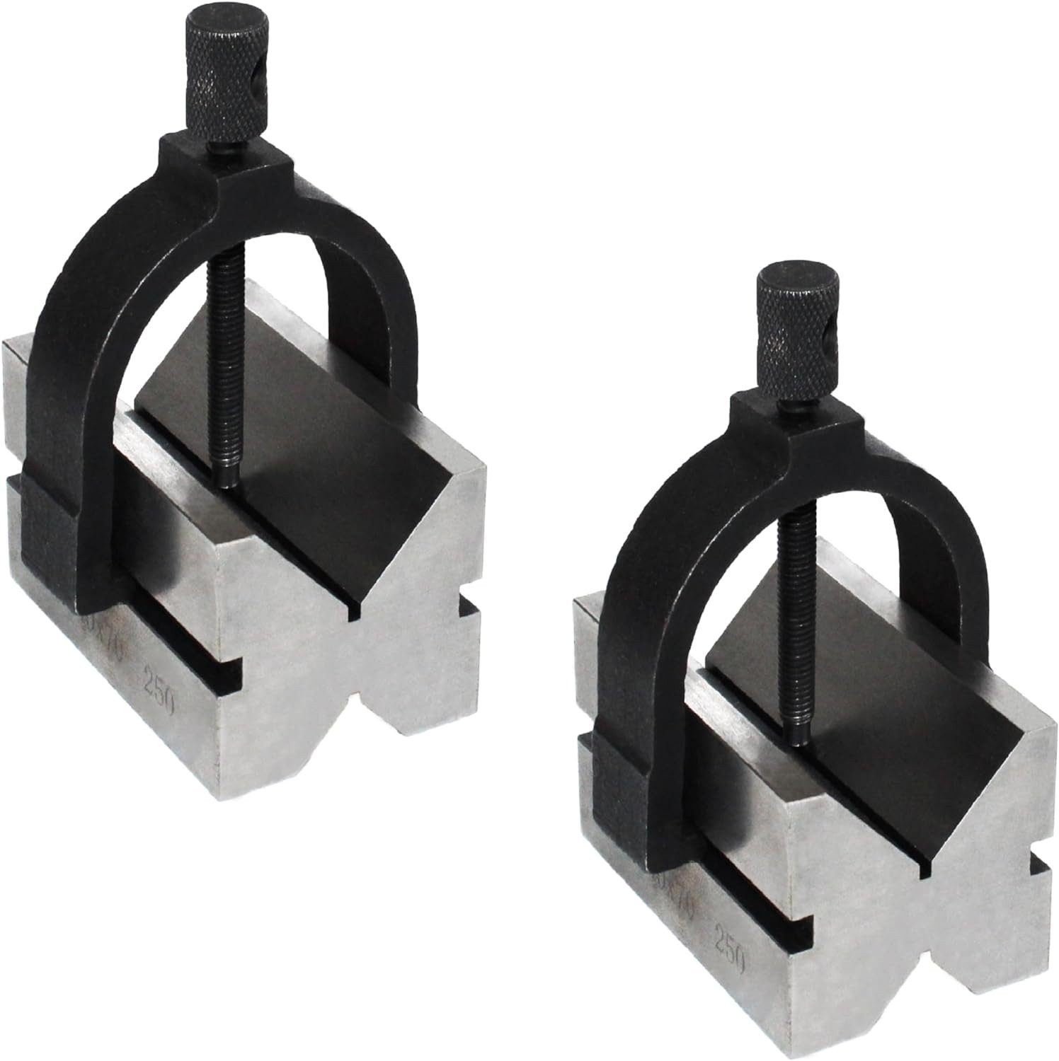 HFS TYPE B V-BLOCK & C CLAMP SET Precision Universal-Type2-3/4IN 1-3/4IN 1-1/2IN