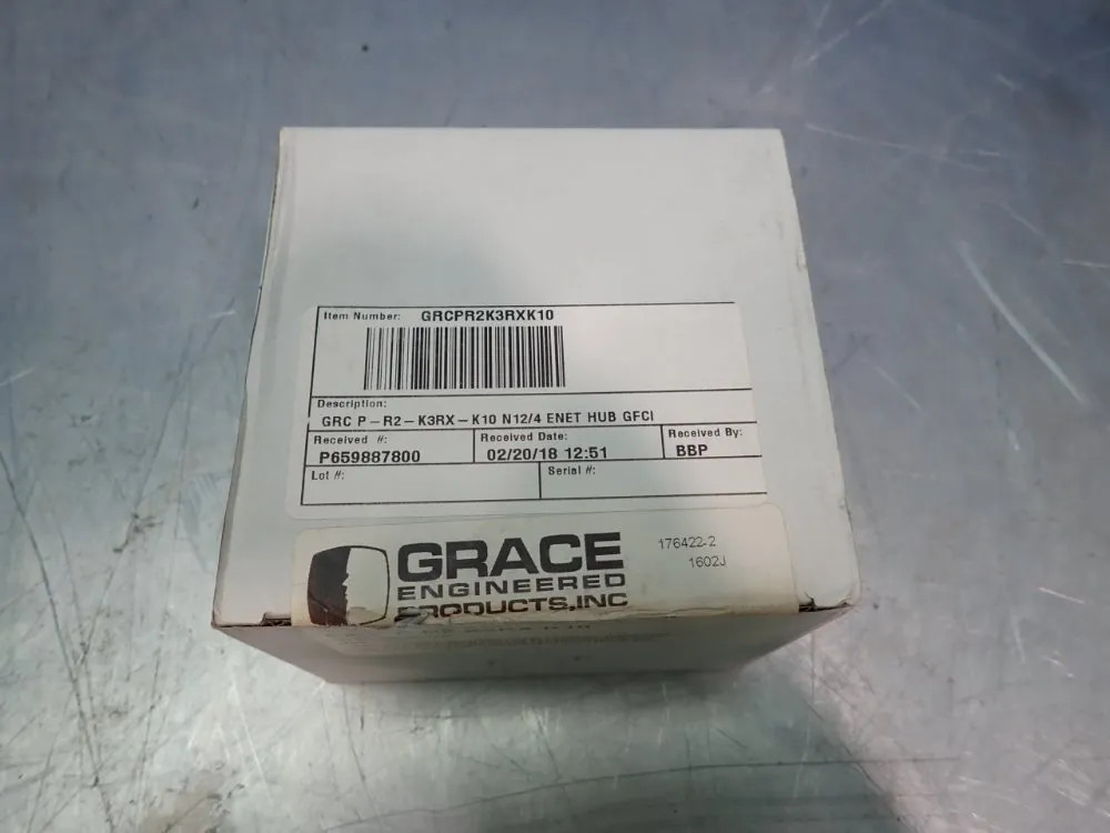 GRACE ENGINEERED PRODUCTS INC P-R2-K3RX-K10 ETHERNET PANEL INTERFACE CONNECT
