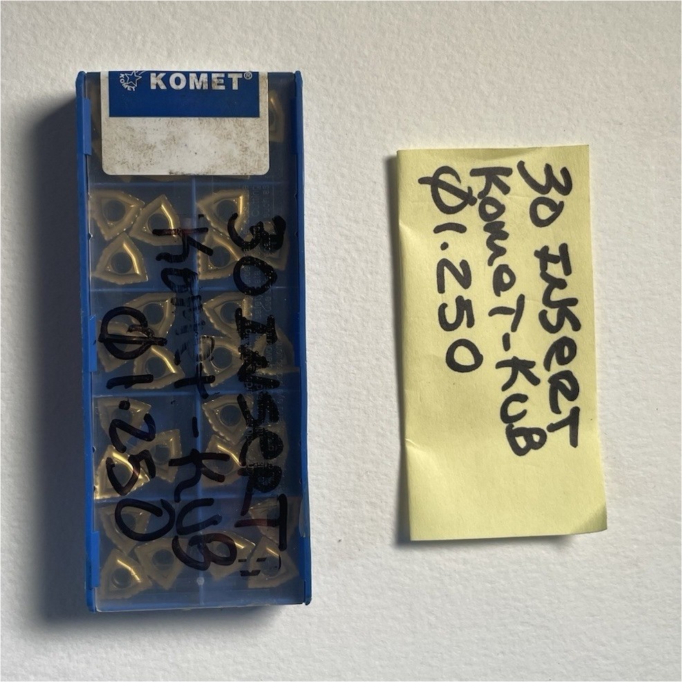 KOMET Carbide Indexable Drill Insert W29 24130.0484 84
