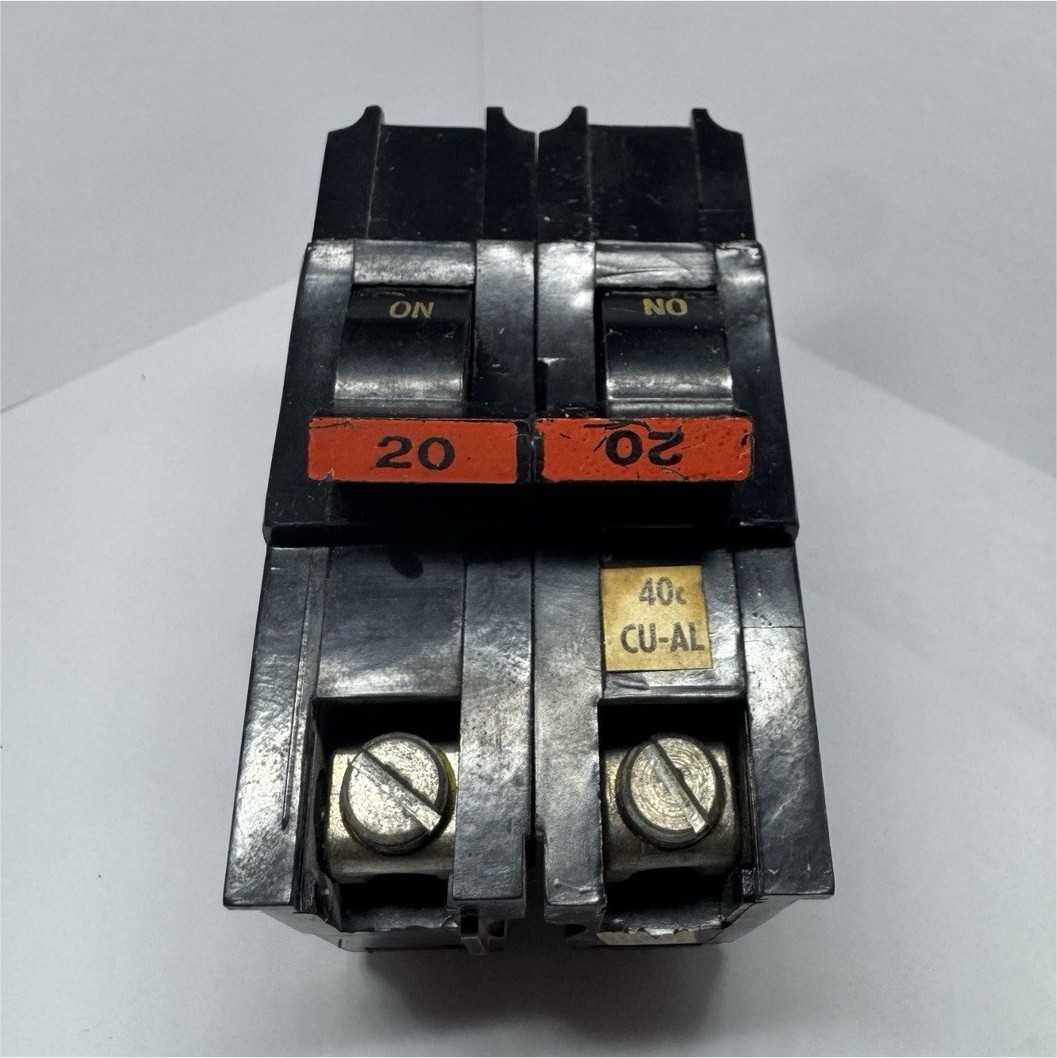Federal Pacific Electric (FPE) Stab-Lok 2-pole circuit breaker.