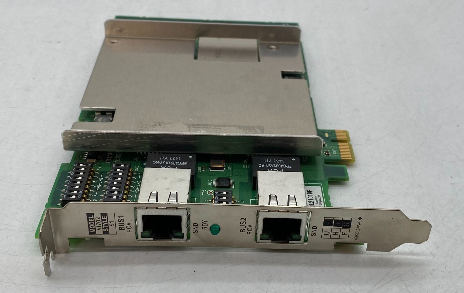 YOKOGAWA VI702 VI702-S1 PCIE FIGURE VENT INTERFACE CARDS