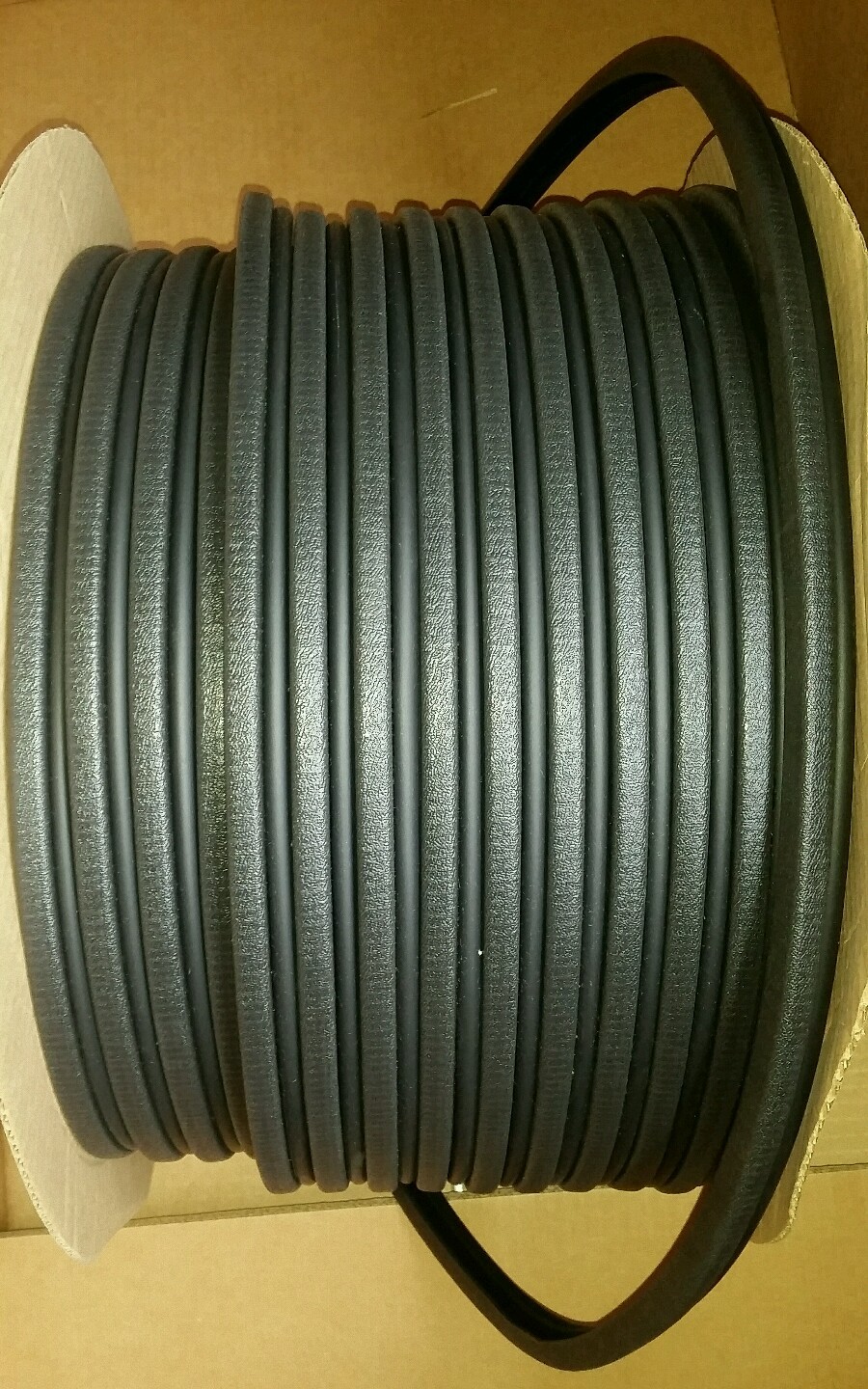 TRIM-LOK 250′ ROLL 3/8″ Black 4375B3x3/8A FLEXIBLE PVC TRIM RUBBER Weatherstrip