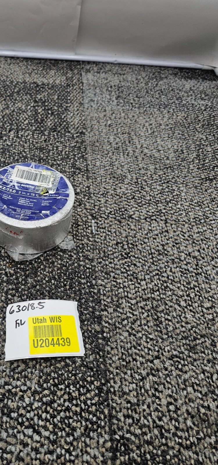 AQUASOL EZ-T2.0: 2 in. x 75 ft. Multi-Purpose Industrial Aluminum Tape 18C573