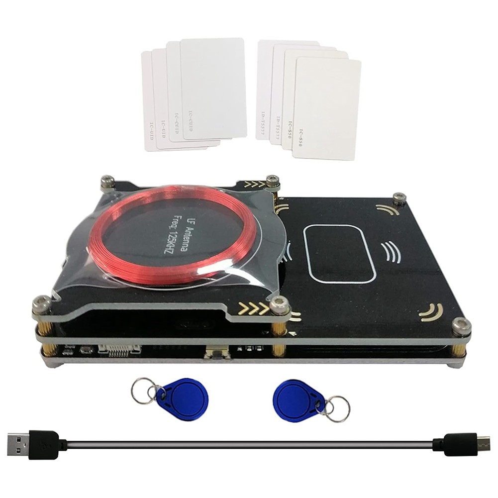 Upgraded 512k Proxmark3 Easy V3.0 RDV4 Memory ID M1 IC Built-in RFID Card3796