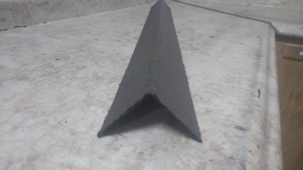 Brand Name 6867N111 39 In L Ultra-High-Temp Carbon Fiber 90 Deg Angle