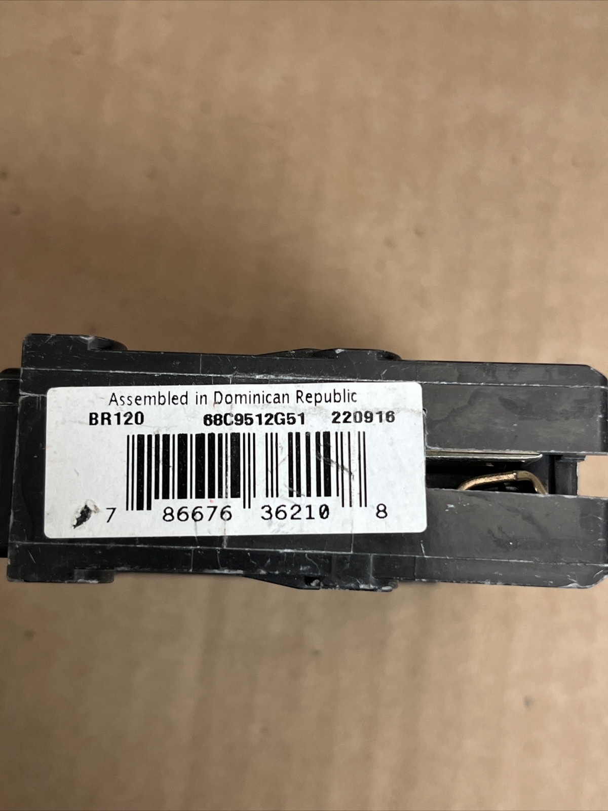 Eaton BR 20 Amp 120/240 Volts Single Pole Circuit Breaker