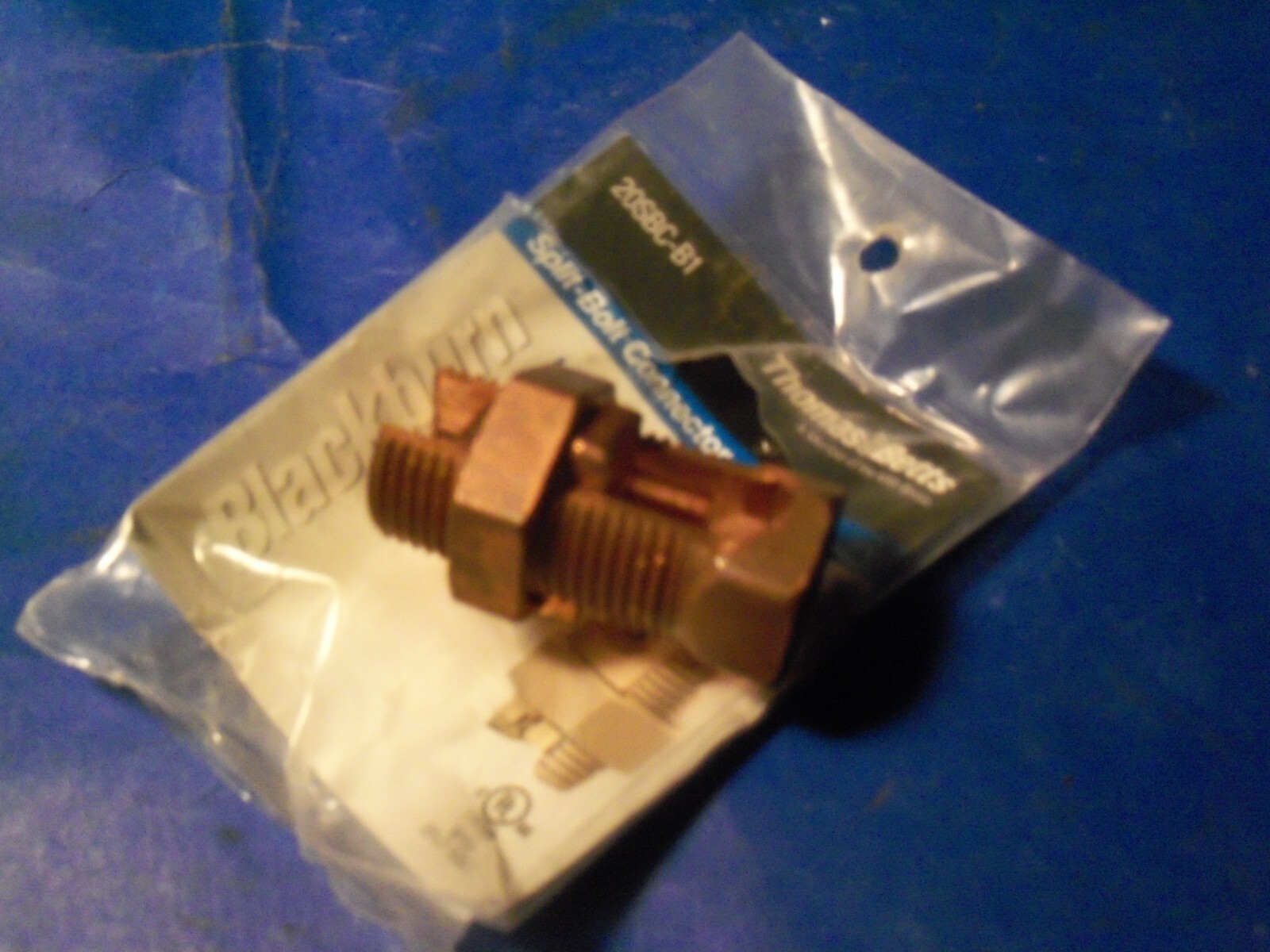 Blackburn 20SBC-B1-5 0.44 in. I.D. Copper Split-Bolt Connector 1.81 in. LB51