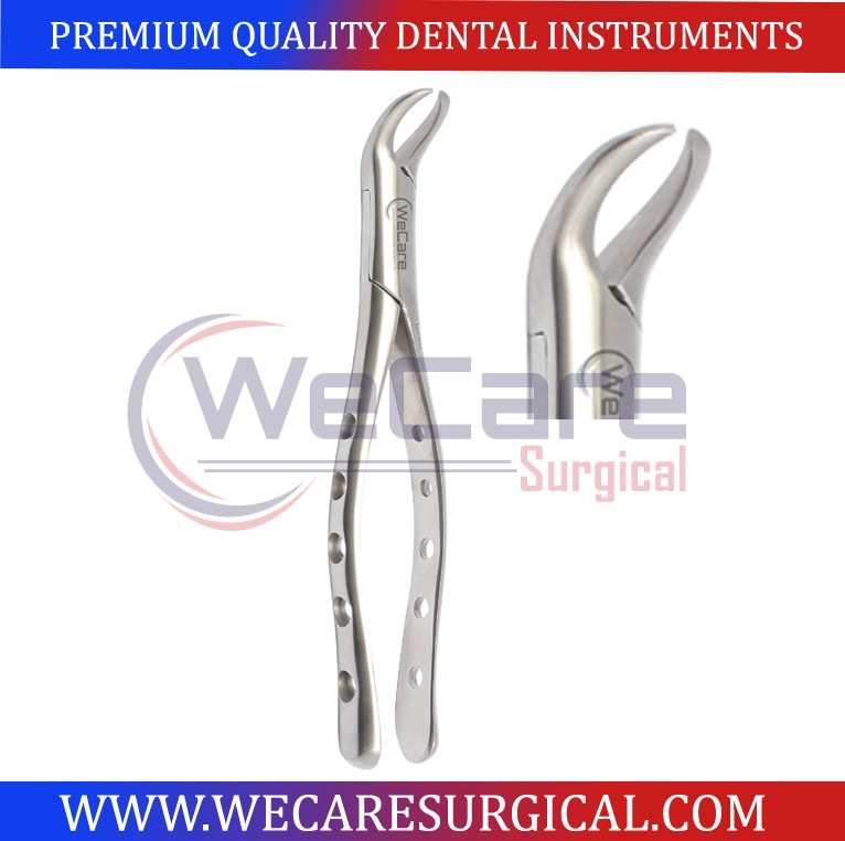 Dental Extracting Forceps #23 Lower Molars Cow Horn Dental Surgical German Grade