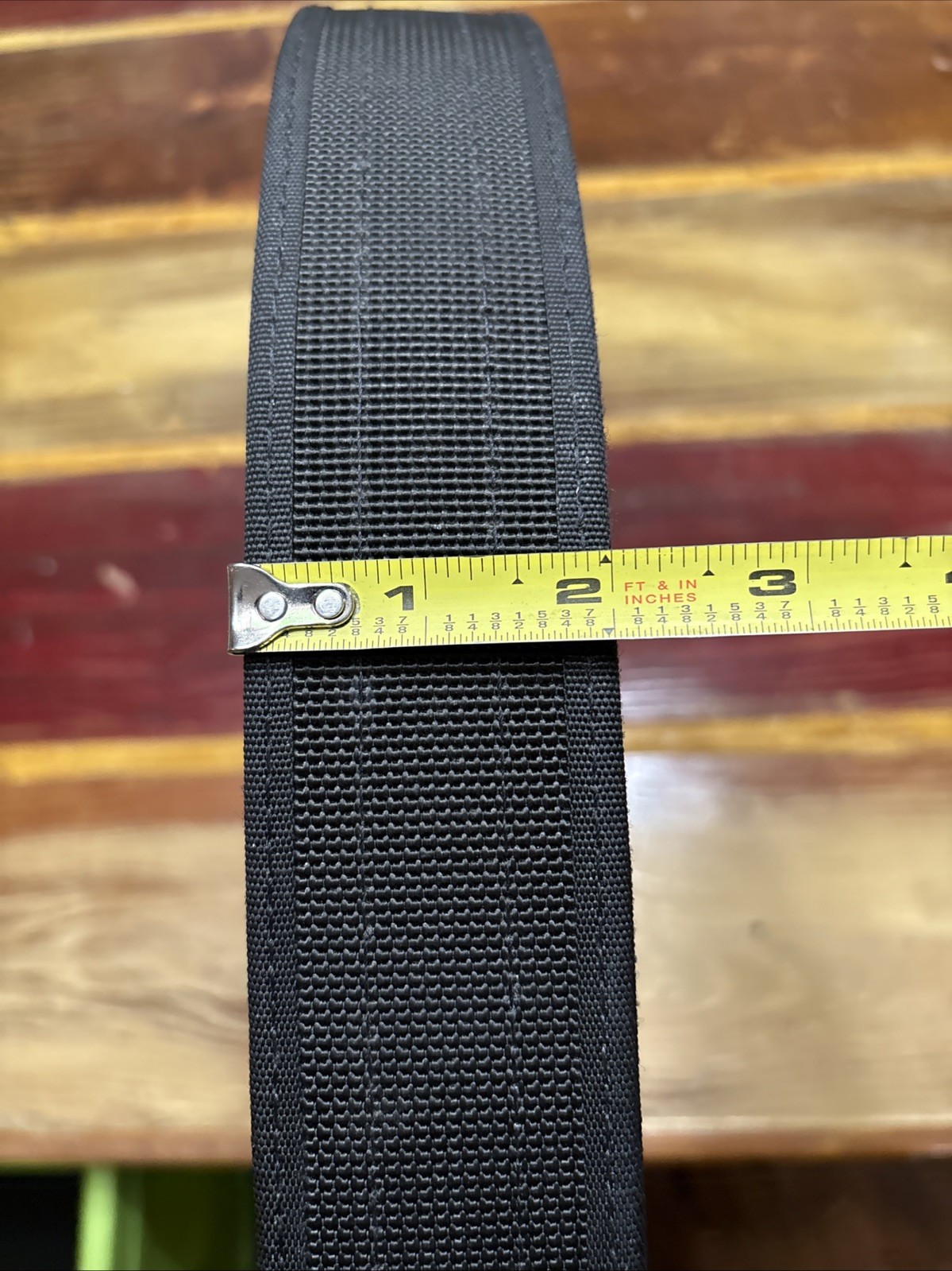 Bianchi PatrolTek Heavy Nylon Duty Belt Size XL 46”-52” Adjustable