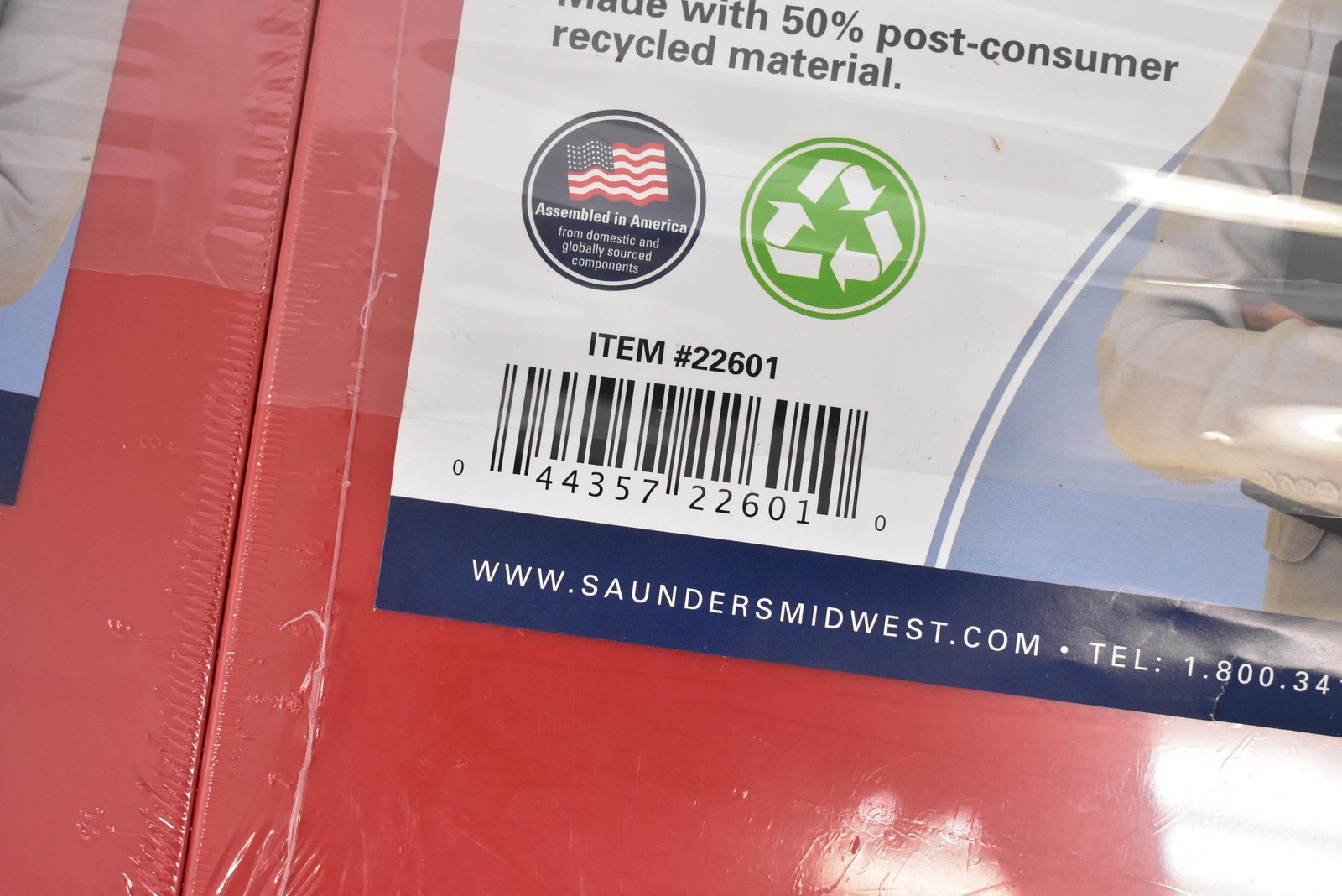 SAUNDERS Recycled Plastic 3 Pack Clipboards Lot Of 14 Assorted Colors Office