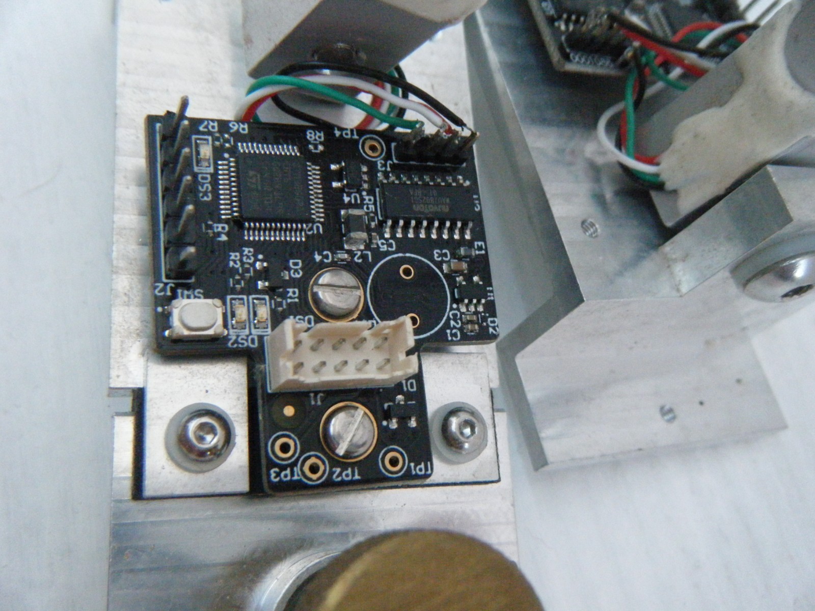 2 Long rods, Mini PC boards wired to 20kg Load Cell Weight Sensors. Unknown use
