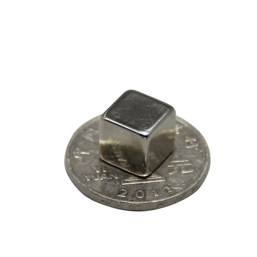 5~100Pcs Neodymium N35 Block Square Cube Magnets Strong 10x10x10mm Rare-Earth