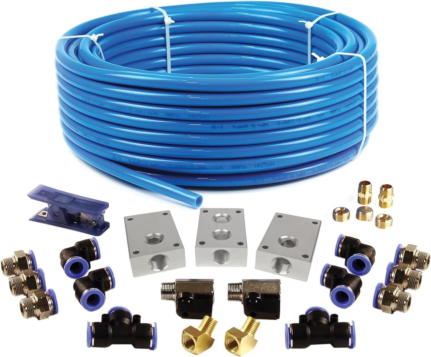Flexible Nylon Tubing Air System Kit 1/2″ x 100 FT.