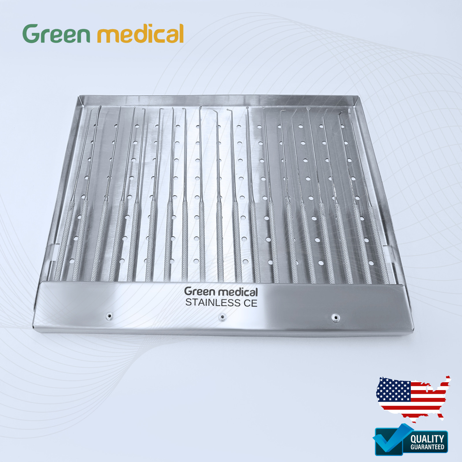 Neurosurgical Expanded RHOTON MICRO Dissector Set Of 19 Pcs With Cassette