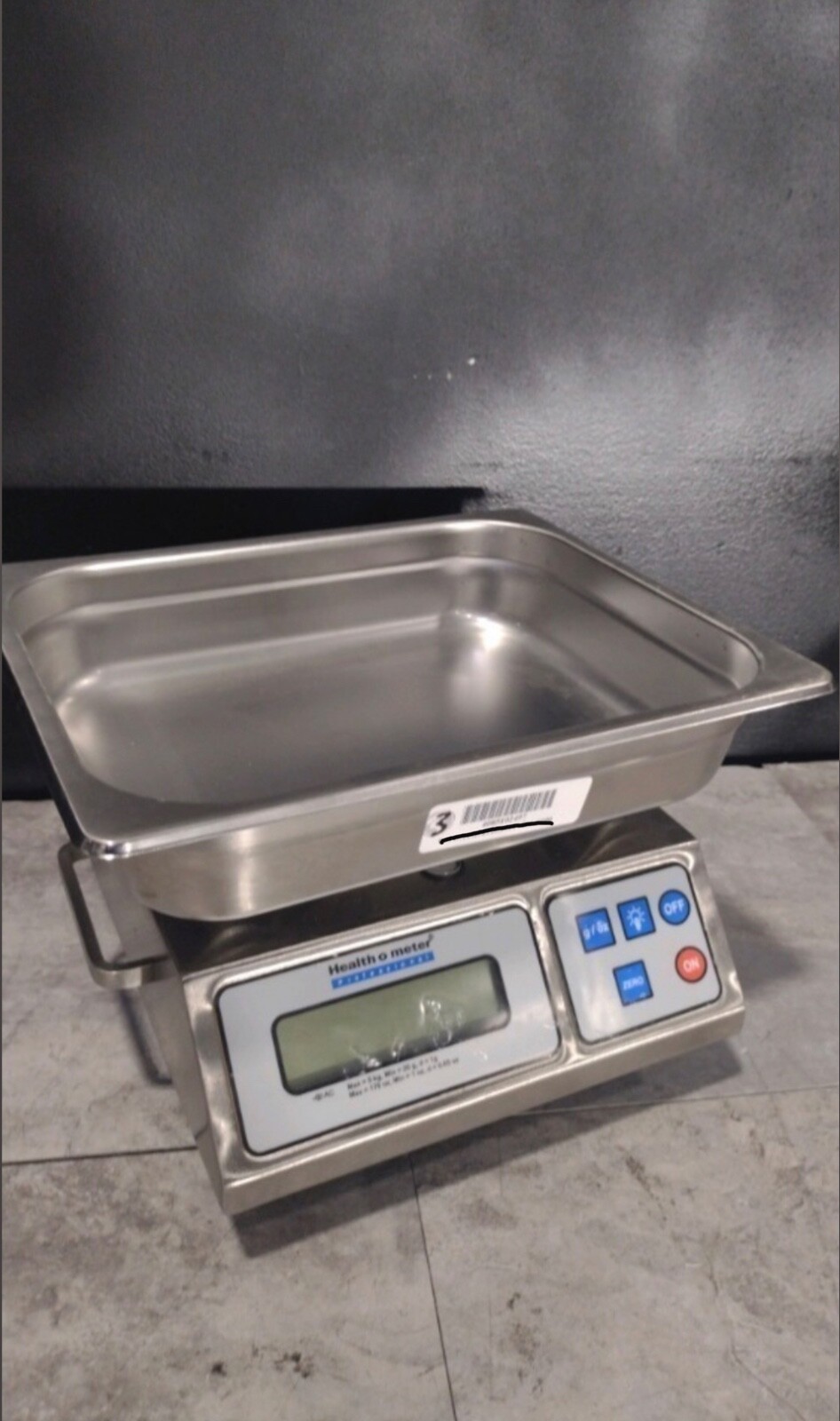 Health o meter 3400KL Digital Wet Diaper Scale Used Excellent Working Condition 