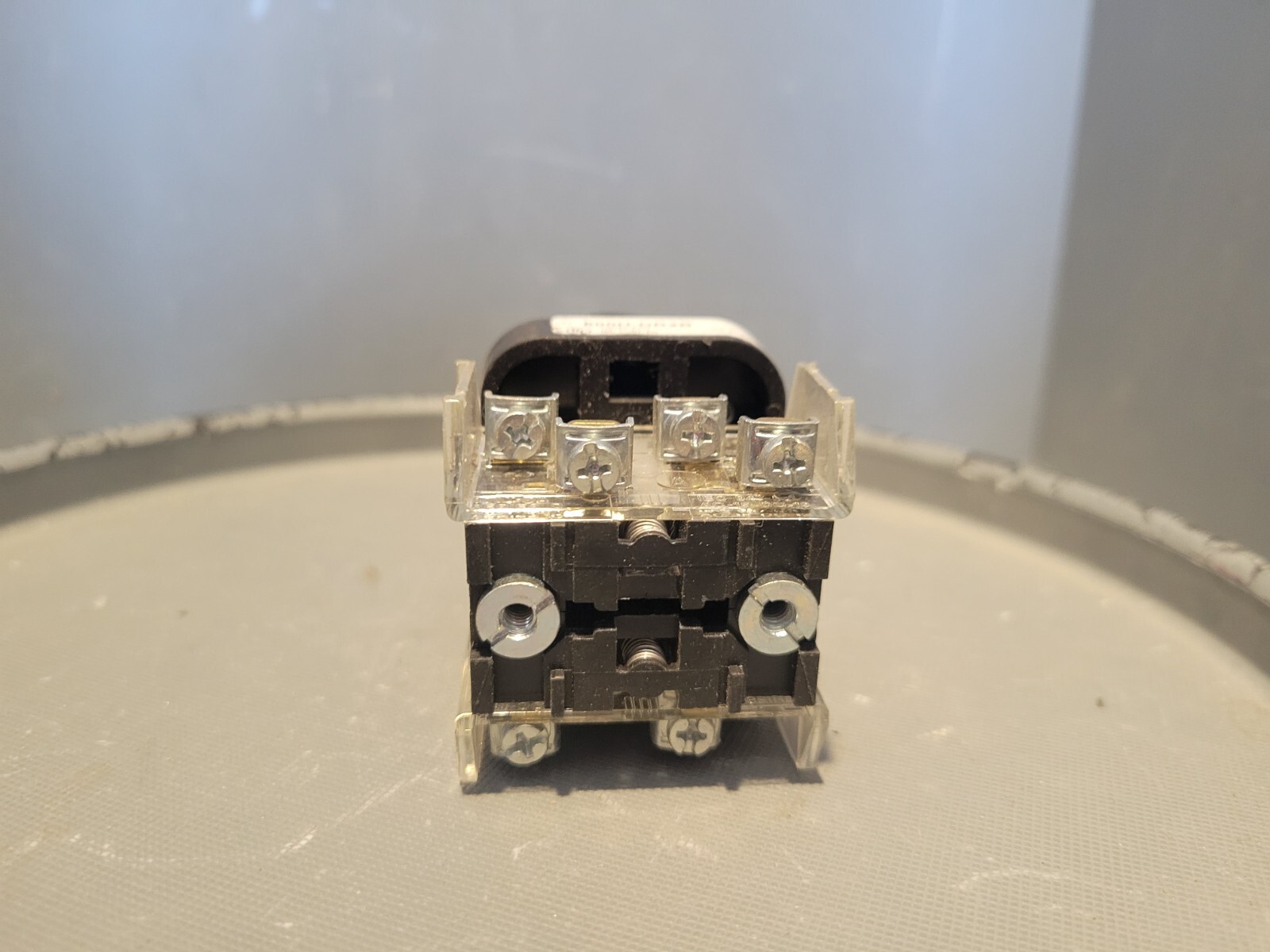 Allen Bradley Pushbutton, Black, Series F, 800H-DR2B