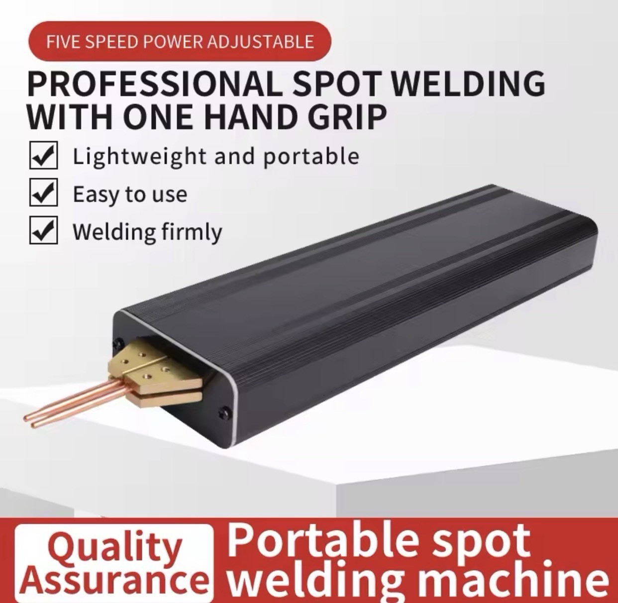 Battery Spot Welder 5000mAh Battery Portable Spot Welder for 18650, 26650