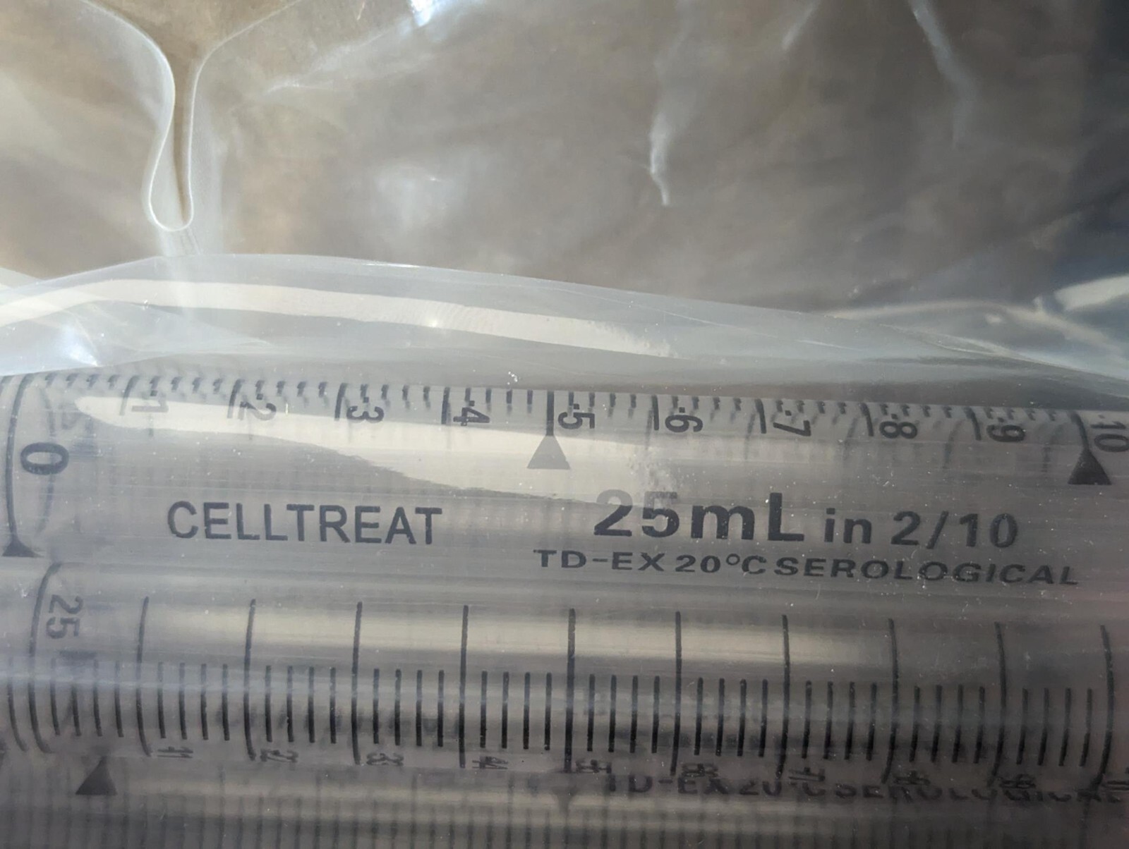 Celltreat Serological Pipets 25ml 229245 ( 25 Count) x 8 sealed bags (200)