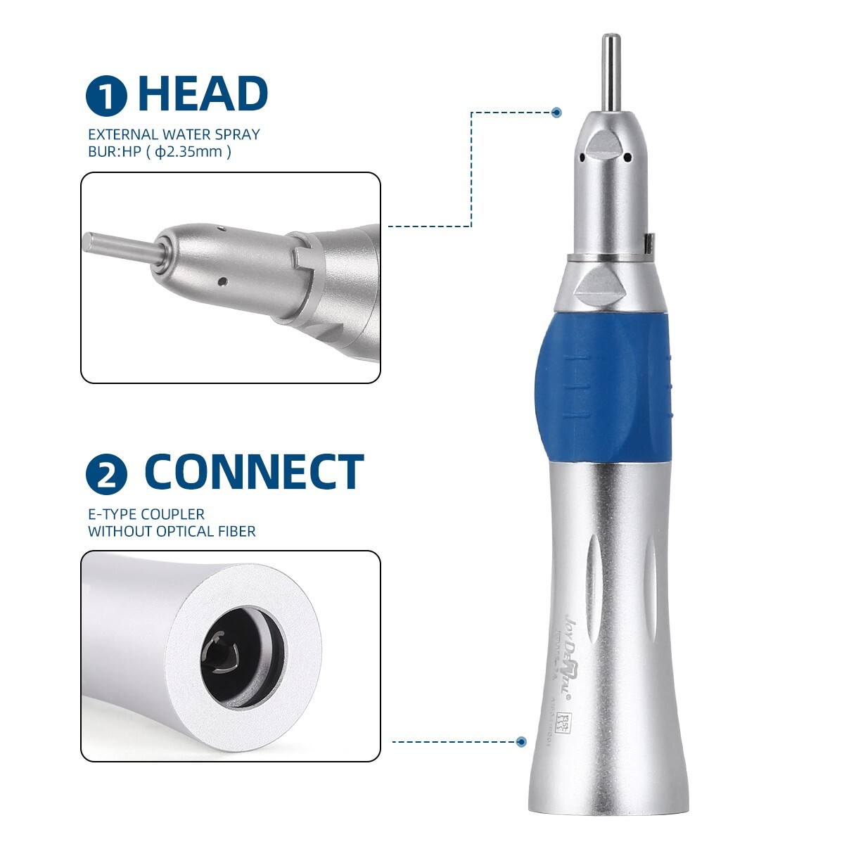 Portable Dental Turbine Unit Weak Suction Work +Air Compressor/Handpiece 2/4Hole