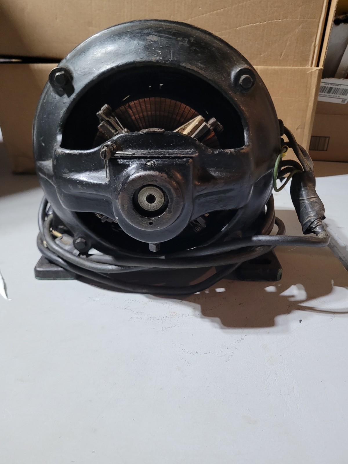 Antique Wagner Electric Motor, 1/2 hp, 110 Volt , 1750 RPM, Runs Good