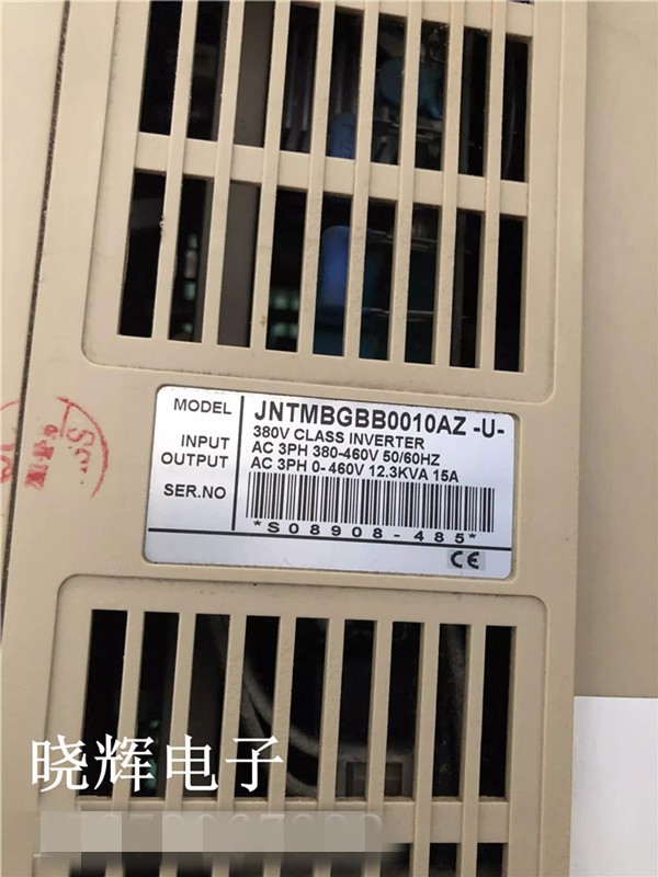 1pcs Used TECO 7200MA 7.5KW 380V JNTMBGBB0010AZ-U-