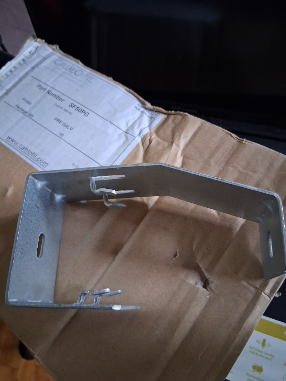LEGRAND Cablofil SF50PG HANGER – 9 available price is for ea.