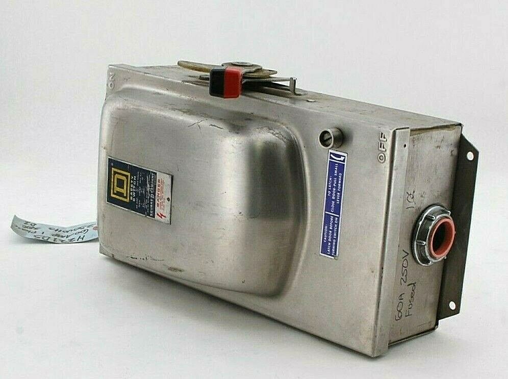 Square D H222DS Stainless Steel Safety Switch